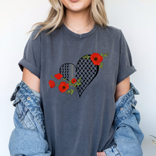 Palestine T-shirt, Poppy Flowers sweatshirt, Custom Hoodie 