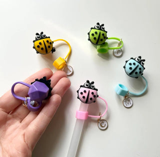 Ladybug stanley straw cover