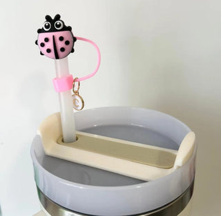 Ladybug stanley straw cover