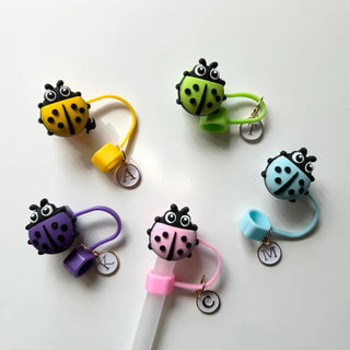 Ladybug stanley straw cover