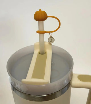 Autumn Pumpkin stanley straw cover