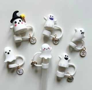 Halloween Ghost stanley straw cover