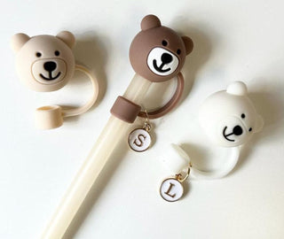 Bear stanley straw cover