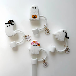 Ghost stanley straw cover