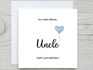 Personalised Happy Birthday Card, uncle  card, For uncle  birthday card , uncle  Birthday Card