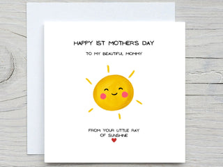Birthday Card, Cute card for mom, 1st mothers day, for mom birthday card, mother birthday, mothers day card, great DNA card