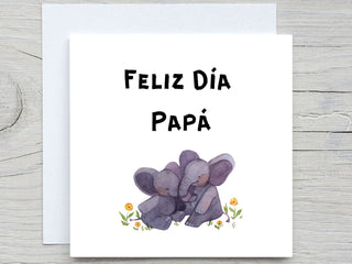 Fathers Day Card, To Daddy card, feliz dia papa,dia del padre- Spanish fathers day, gift for dad