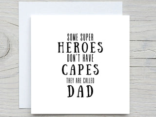 Fathers Day Card, To Daddy card, Super Star Dad Card, happy fathers day, to dad Card