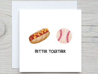 Happy Anniversary Card, Better together card, Happy Valentine's Day Card, romantic card, i love you card, valentines day card