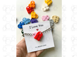 Lego Heart KeychainLego Heart Keychain