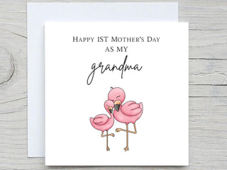 Grandma Mothers day card, First Mothers day, Nonna card, for nana card, custom mothers day granny, Happy Mothers day